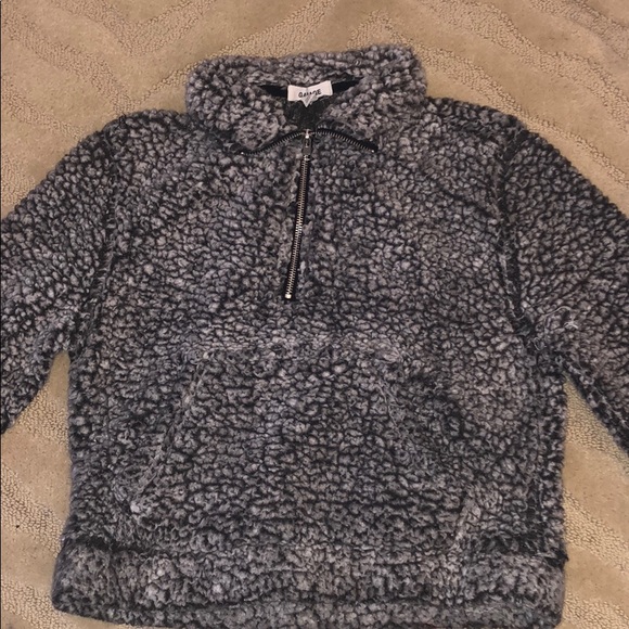 Women’s Half-Zip Sherpa Sweatshirt (Garage) - Picture 1 of 5